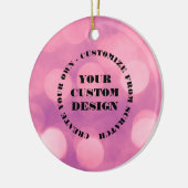 スクラッチから再設計する独自のを作カスタム成 セラミックオーナメント (左)