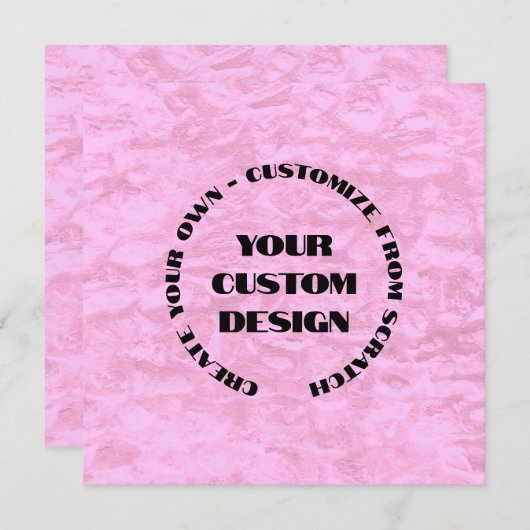 スクラッチから再設計カードを作成 (正面/裏面)