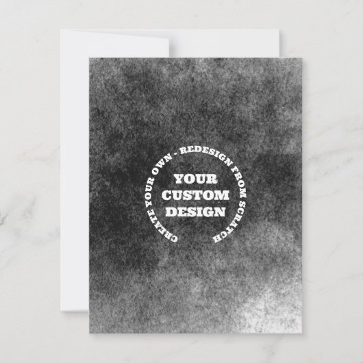 スクラッチから再設計 – カスタマイズ作成 ノートカード (正面)