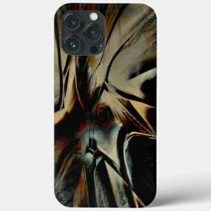 スクラッチされた濃いサテンのテクスチャがゴロゴロしたバーチャルクロス iPhone 13 PRO MAXケース