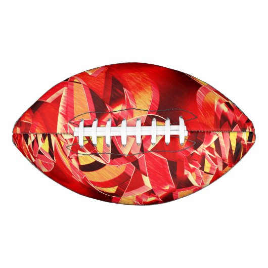 スクラッチされた赤いストリップの動きをシミュレート アメリカンフットボール (正面)