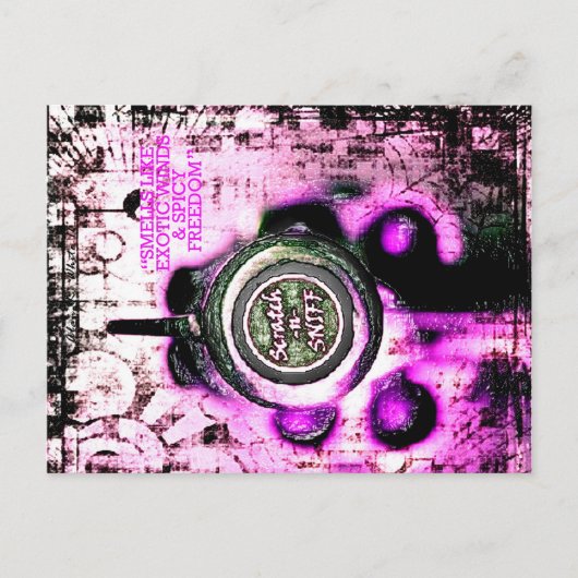 スクラッチとスニフ… ポストカード (正面)