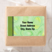 スクラッチグリーンらせん状 ラベル (インサイチュ)