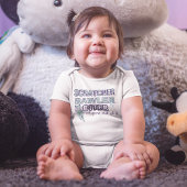 スクラッチバーラービターと猫と涙 ベビーボディスーツ