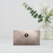 スクラッチメタルダンススタジオのアイコン名刺 名刺 (スタンド正面)