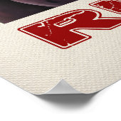 スクラッチラグビーポスター ポスター (角)