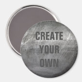 スクラッチ仕上げメタルのテクスチャ マグネット (正面/裏面)