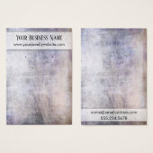 スクラッチ付き茶色の紫色のイヤリングホルダー表示カード (正面&裏面)