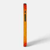 スクラッチ加工の輝く火の玉 Case-Mate iPhoneケース iPhone 12ケース (左側面)