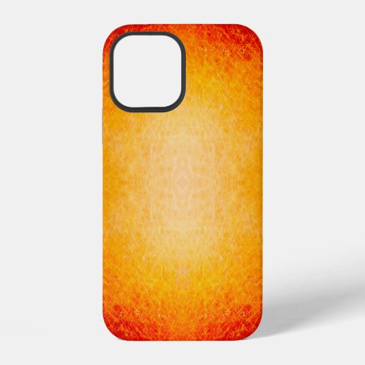スクラッチ加工の輝く火の玉 Case-Mate iPhoneケース iPhone 12ケース (裏面)