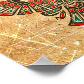 スクラッチ擦り切れたとハイダツーヘッド精霊鳥 ポスター (角)