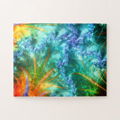 スクラッチ状フラクタル ジグソーパズル (横)