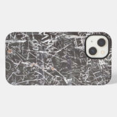 スクラッチ落書 iPhoneケース (裏面横)