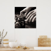 スクラッチ ポスター (キッチン)