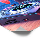 スクラッチDJポスター ポスター (角)