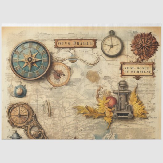 スクラッピー航海のシリーズデザイン11 薄葉紙 (正面)