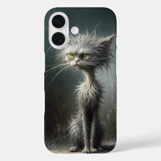 スクラッフィシティ通り猫 Case-Mate iPhoneケース (裏面)