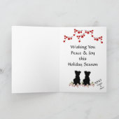 スクラッフィムットノールピースアンドジョイホリデーシーズン カード (内部)