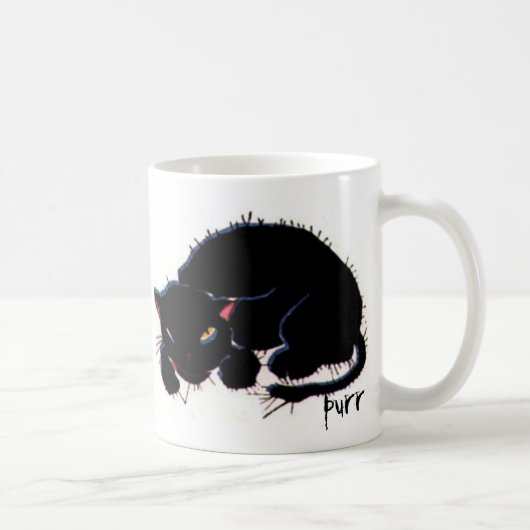 スクラッフィー猫 コーヒーマグカップ (右)