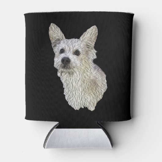 スクラッフィー・ドッグ・クージー 缶クーラー (正面)