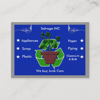 スクラップの再資源業者 名刺