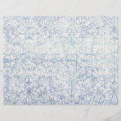 スクラップの美しいエンジェルビクトリアンイラスト (裏面)