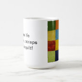 スクラップのQuilterのマグ コーヒーマグカップ (中央)