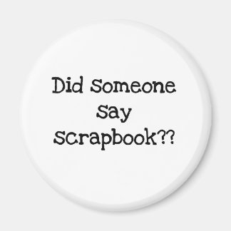 スクラップブックって言った マグネット