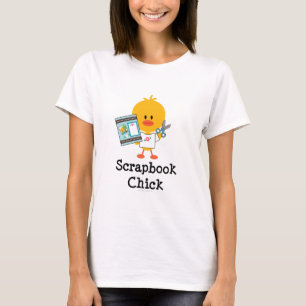 スクラップブックのひよこのTシャツ Tシャツ