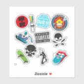 スクラップブックの切り抜き シール (シート)