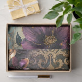 スクラップブックエンボスダマスク&フローラコラージュ 薄葉紙 (ギフト)