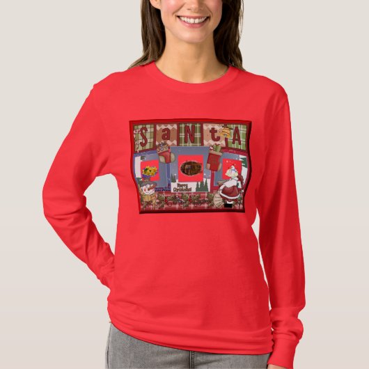スクラップブッククリスマス Tシャツ (正面)