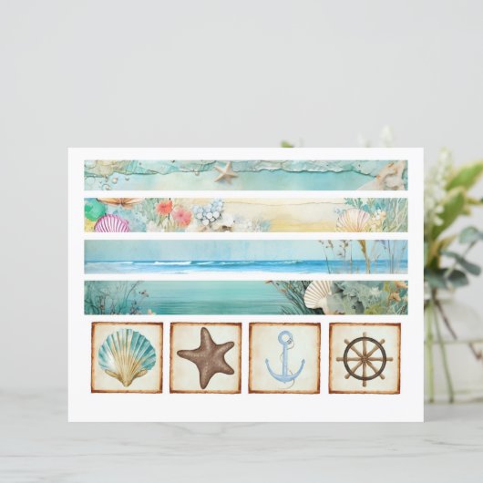 スクラップブックサマーセーリングエフエメラアクセント (スタンド正面)