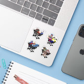 スクラップブックショッピングカート シール (ノートパソコンとiPhone)