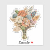 スクラップブックスタイルボヘミアン防水 シール (シート)