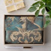 スクラップブックダマスコラージパティーナ 薄葉紙 (ギフト)