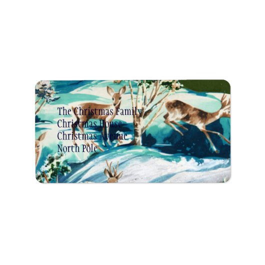 スクラップブックディアー ラベル (正面)