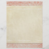 スクラップブックページフランスのヴィンテージリージェンシーレース チラシ (裏面)