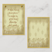 スクラップブックラベルまたは名刺 名刺 (正面/裏面)