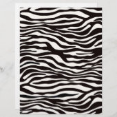 スクラップブックレイアウトページ – ゼブラストライプ (正面/裏面)