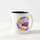 スクラップブック作りおよび料理 ツートーンマグカップ (正面右)