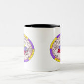 スクラップブック作りおよび料理 ツートーンマグカップ (中央)