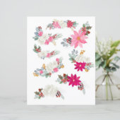 スクラップブック作りと仕訳帳の水色花模様 (スタンド正面)