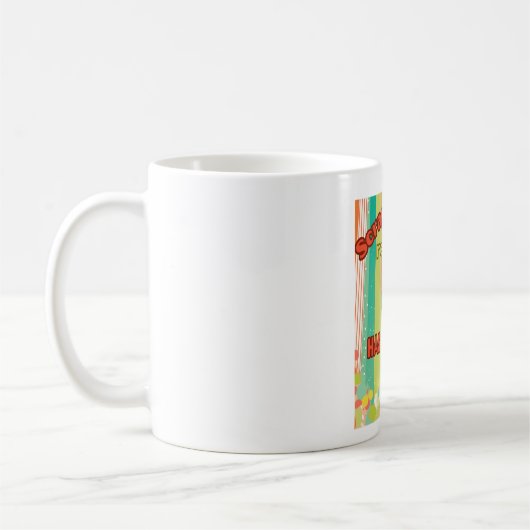 スクラップブック作りは私に人生は良いことを思い出させる コーヒーマグカップ (左)