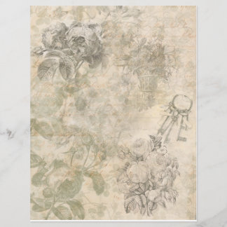 スクラップブック作りジャンクジャーナル紙シート