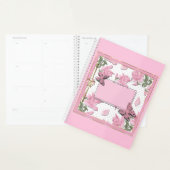 スクラップブック作りピンク プランナー手帳 (ディスプレー)
