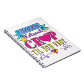 スクラップブック作りリトリートクロップティルユードロップ ノートブック (右側)