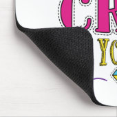 スクラップブック作りリトリートクロップティルユードロップ マウスパッド (コーナー)