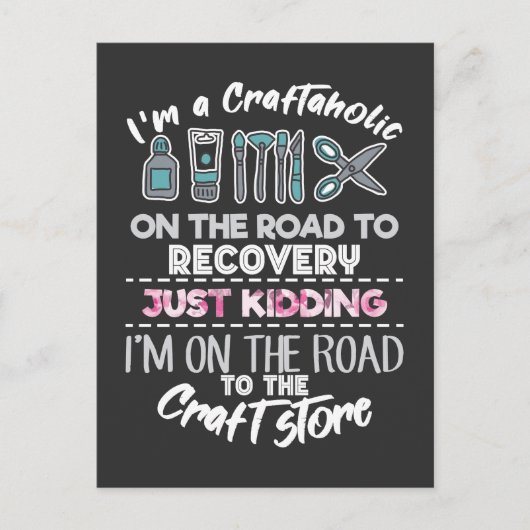 スクラップブック作り中毒の手作りクレフタホリックのスクラボ ポストカード (正面)