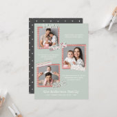 スクラップブック作り休日 |年のレビュー3枚の写真 カード (正面/裏面インサイチュ)